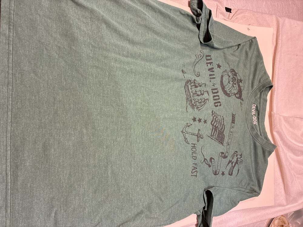 Devil-Dog Dungarees Men's Graphic T-Shirt With Nautical Theme